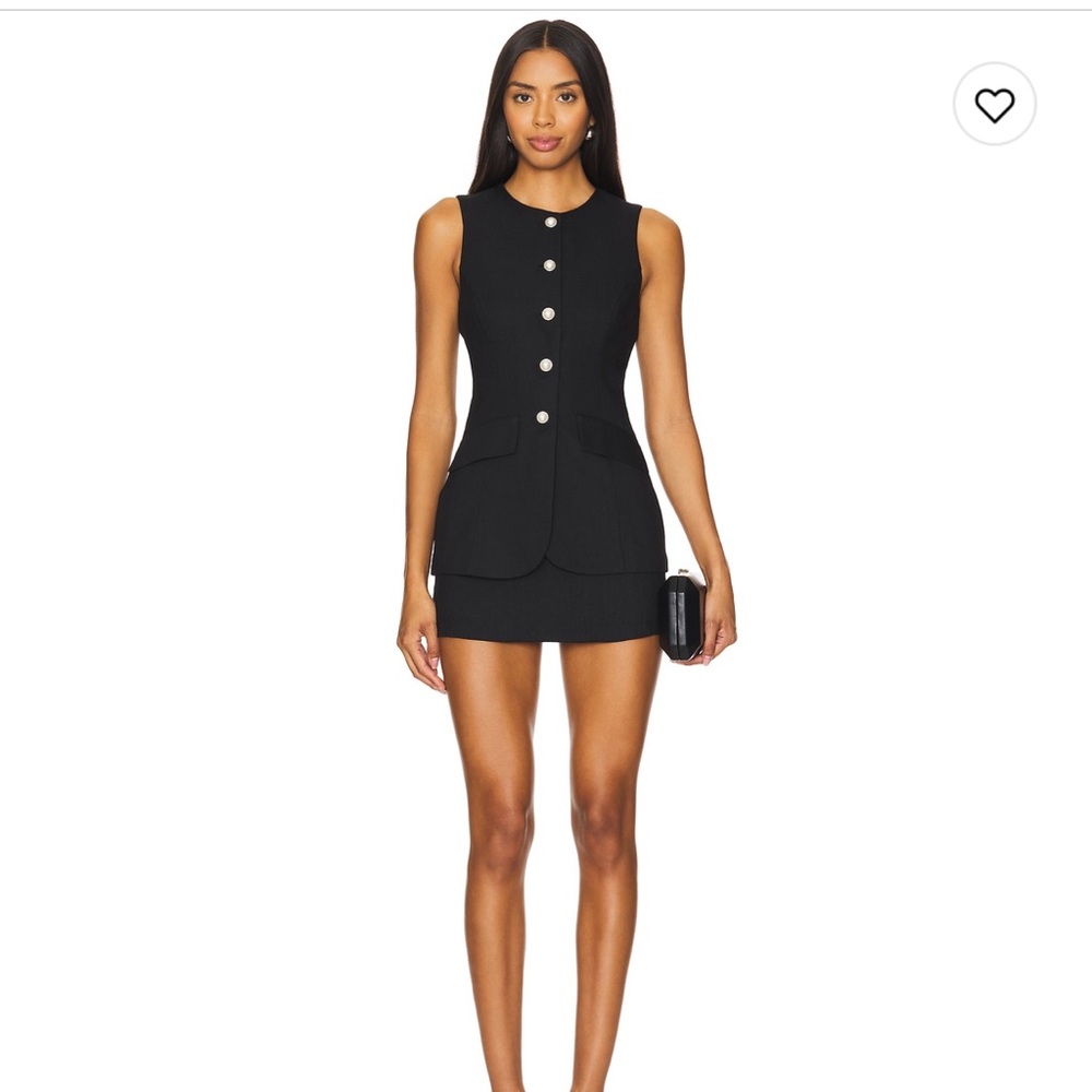 Amanda Uprichard Black Romper